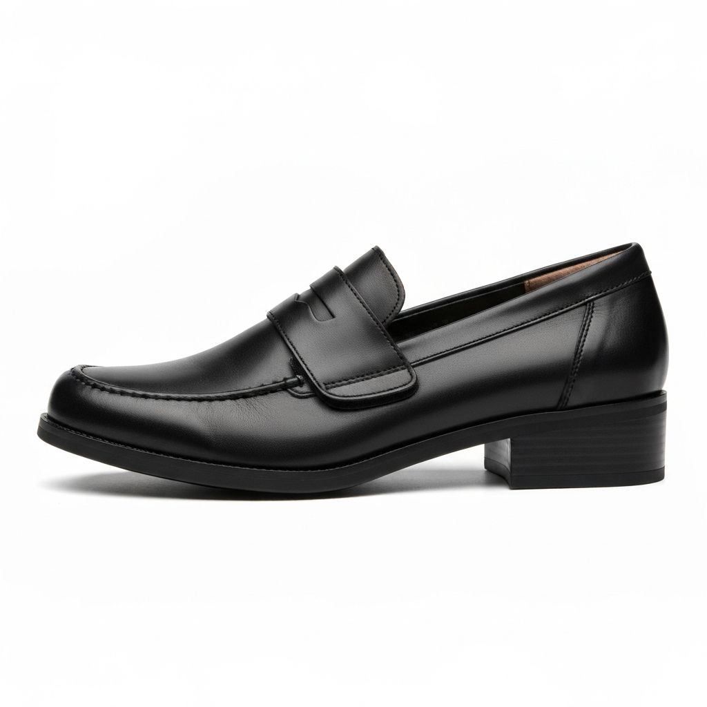 Clarks Ashland Spin Q Loafer Black Wide